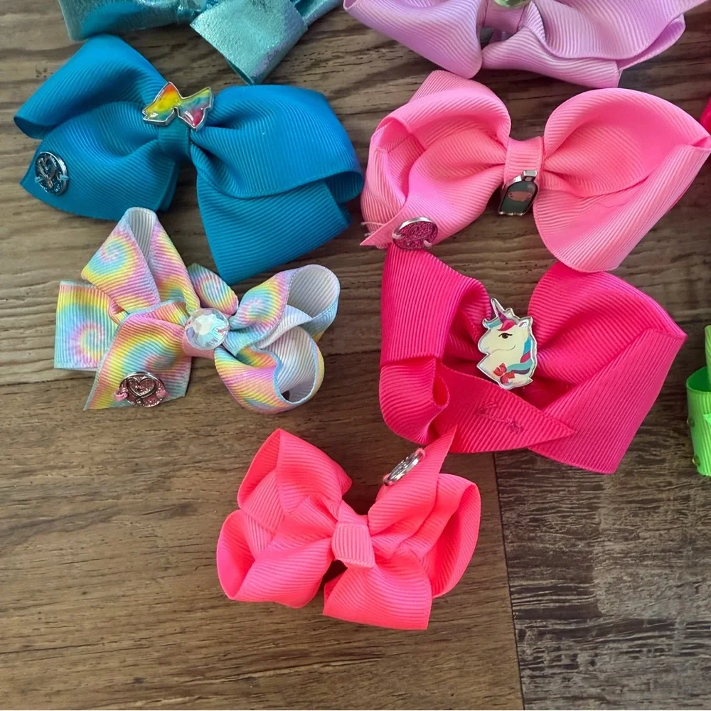 Jojo Siwa mini collector Colorful Hair Bow lot 19